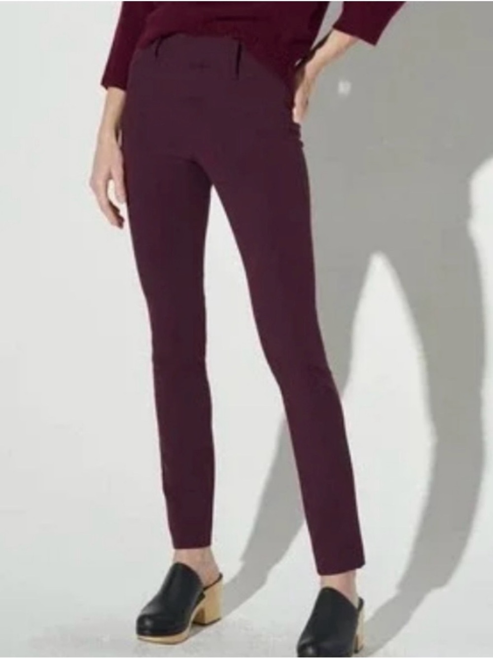 The Reset R label ankle pants